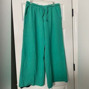 Free people wide leg sweatpants
